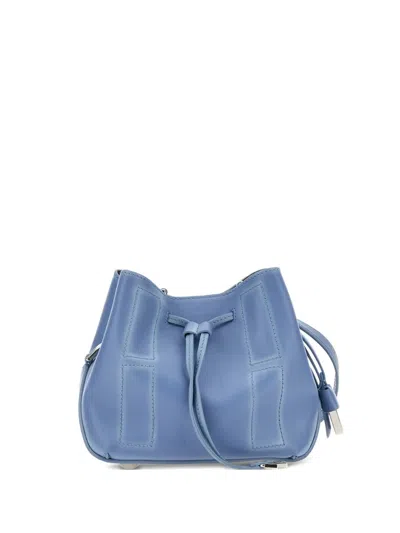 Hogan Hocket Bucket Bag Mini Light Blue