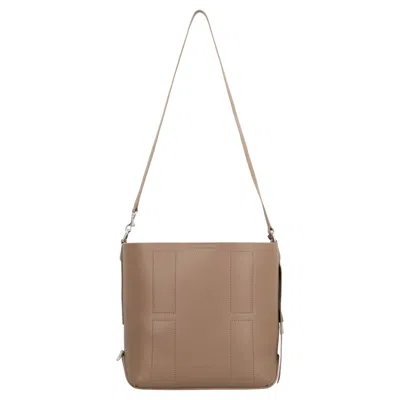 Pre-owned Hogan Hocket Piccola Hobo Bag � Beige In Brown