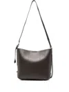 Hogan Hocket Small Hobo Bag In Brown