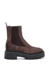 Hogan Chelsea Boots In Brown