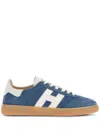 Hogan Cool Suede Low-top Sneakers In Animal Print