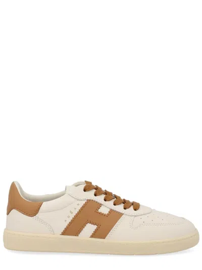 Hogan Cool Basket Leather Sneakers In White