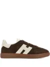 Hogan Rubber Sole Suede Finish Sneakers