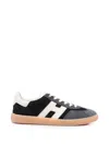 Hogan Cool Logo-patch Sneakers In Blue