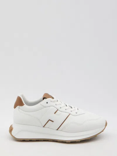 Hogan Logo-patch Low-top Sneakers In White