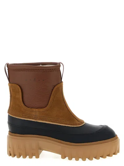 Hogan ' H700' Ankle Boots In Multi