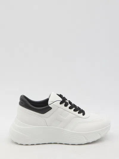 Hogan Hi-fi Sneakers In White