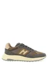 Hogan Perforated Lightweight Sneakers Rubber Sole In Gray