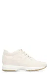 Hogan Logo-patch Low-top Sneakers In White