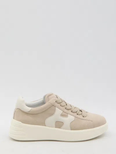 Hogan Rebel Sneakers In Brown