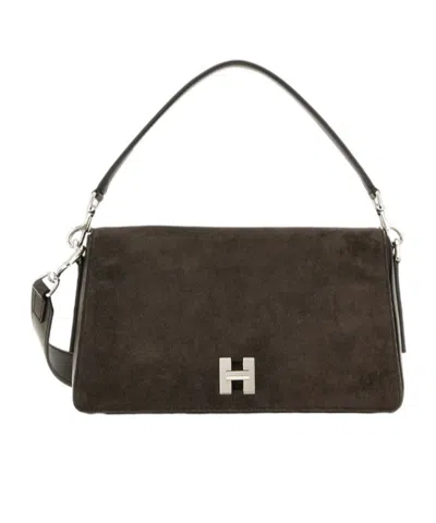 Hogan Woman Shoulder Bags In Brown