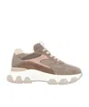 Hogan Hyperactive Lace-up Sneakers In Nude
