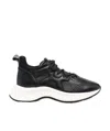 Hogan Hyperactive Low-top Lace-up Sneakers In Black