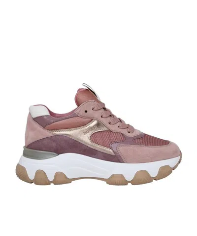 Hogan Hyperactive Low-top Sneakers In Pink