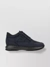 Hogan Hyperactive Low-top Sneakers Rubber Sole In Blue