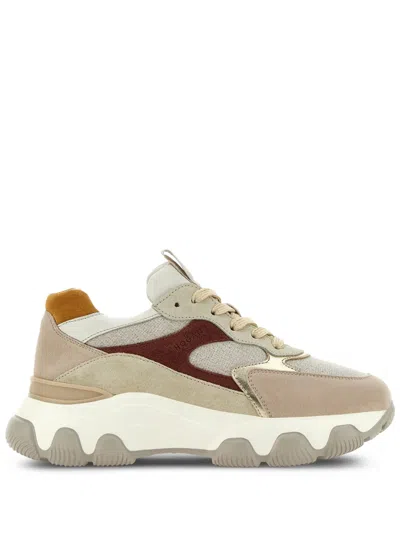 Hogan Hyperactive Sneakers In Nude