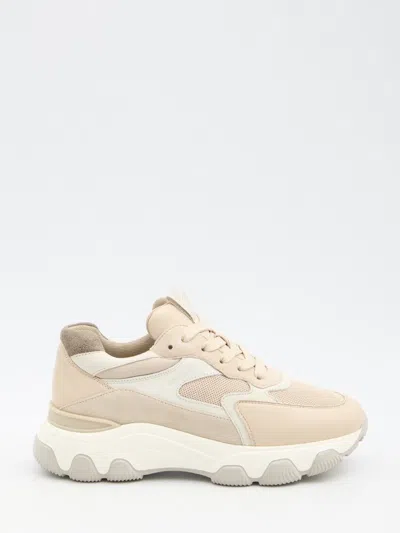 Hogan Hyperactive Sneakers In Beige