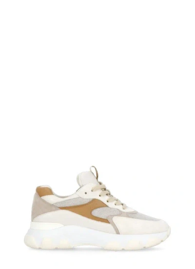 Hogan Hyperactive Sneakers In Beige
