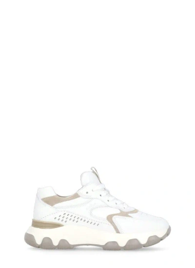 Hogan Hyperactive Sneakers In White