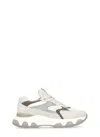 Hogan Urban Luxe Leather And Fabric Sneakers With Memory Foam Comfort In White
