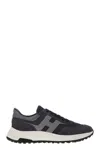 Hogan Hyperlight - Suede And Canvas Sneakers In Blue