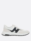 Hogan Men's Hyperlight Suede And Mesh Sneakers In White