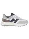 Hogan Contemporary Sneakers With Textured Upper And Chunky Sole In White