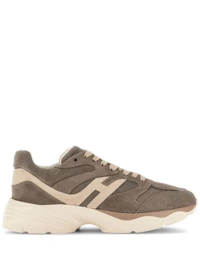 Hogan Hyperlight Allacc Low-sneakers In Brown