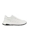 Hogan Suede Leather Hyperlight Trainers In White