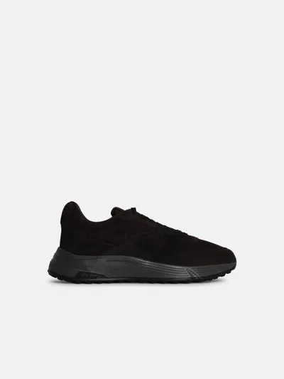 Hogan 'hyperlight' Brown Leather Sneakers