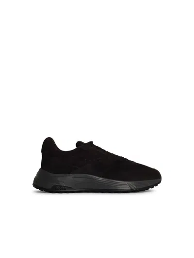 Hogan 'hyperlight' Brown Leather Sneakers