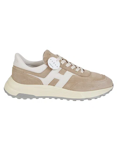 Hogan Hyperlight Calfskin Mutton Leather Sneakers In Multi