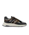Hogan Hyperlight Lace-up Sneakers In Black