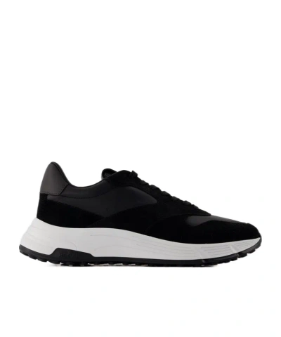 Hogan Hyperlight Lace-up Sneakers In Black