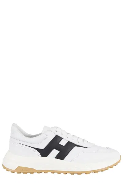 Hogan Hyperlight Laced Sneakers In White