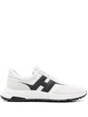 Hogan Men's Hyperlight Suede And Mesh Sneakers In White