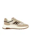 Hogan Leather And Mesh Hyperlight Sneakers