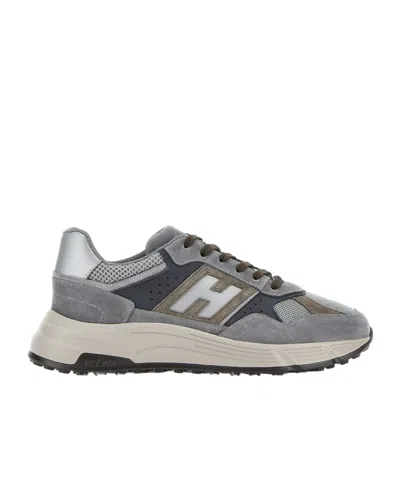 HOGAN HOGAN SIDE LOGO PATCH SNEAKERS