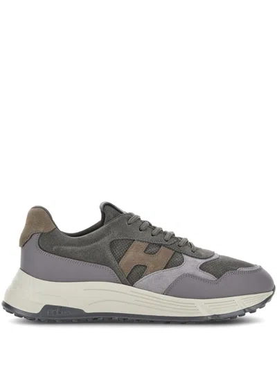 Hogan Hyperlight Low-top Sneakers In Grey