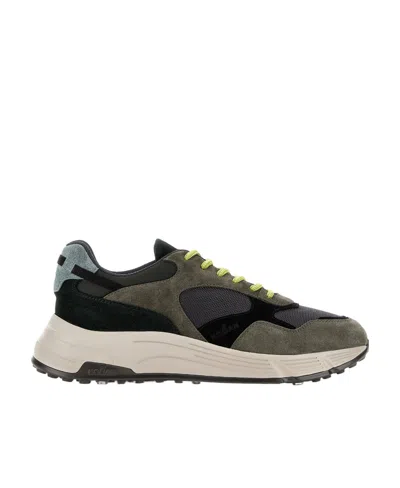HOGAN HOGAN HYPERLIGHT PANELLED LACE-UP SNEAKERS