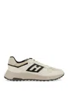 Hogan Hyperlight Sneaker In Smooth Leather In Beige