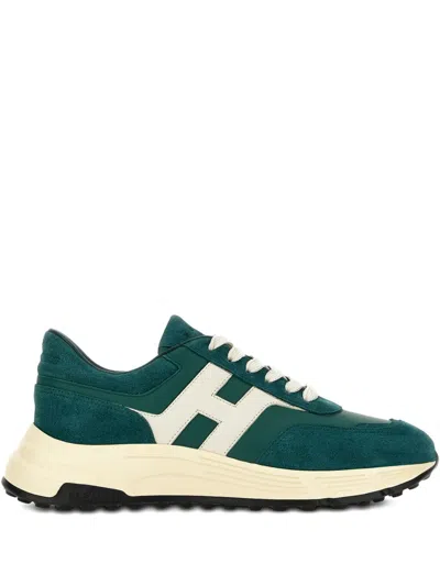 Hogan Hyperlight Sneakers In Green