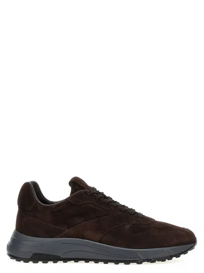 Hogan Dark Brown Hyperlight Sneakers