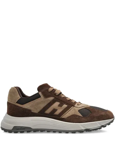 Hogan " Hyperlight" Sneakers In Brown