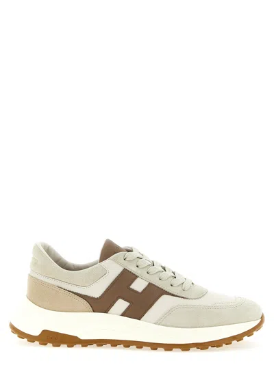 Hogan Hyperlight Sneakers Beige In Neutral