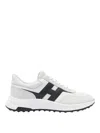 Hogan Men's Hyperlight Suede And Mesh Sneakers In Blanco
