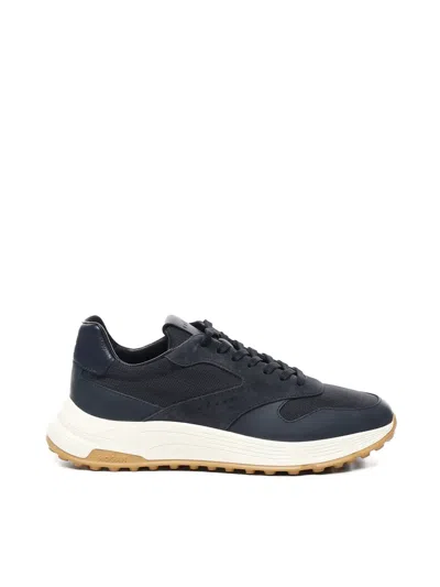 Hogan Hyperlight Allacciato Sneakers In Blue