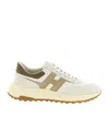Hogan Hyperlight Logo-patch Sneakers In White