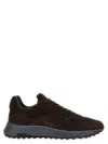 Hogan Hyperlight Lace-up Sneakers In Brown
