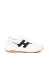 Hogan Lightweight Sneaker With Contrast Panel And Rubber Sole